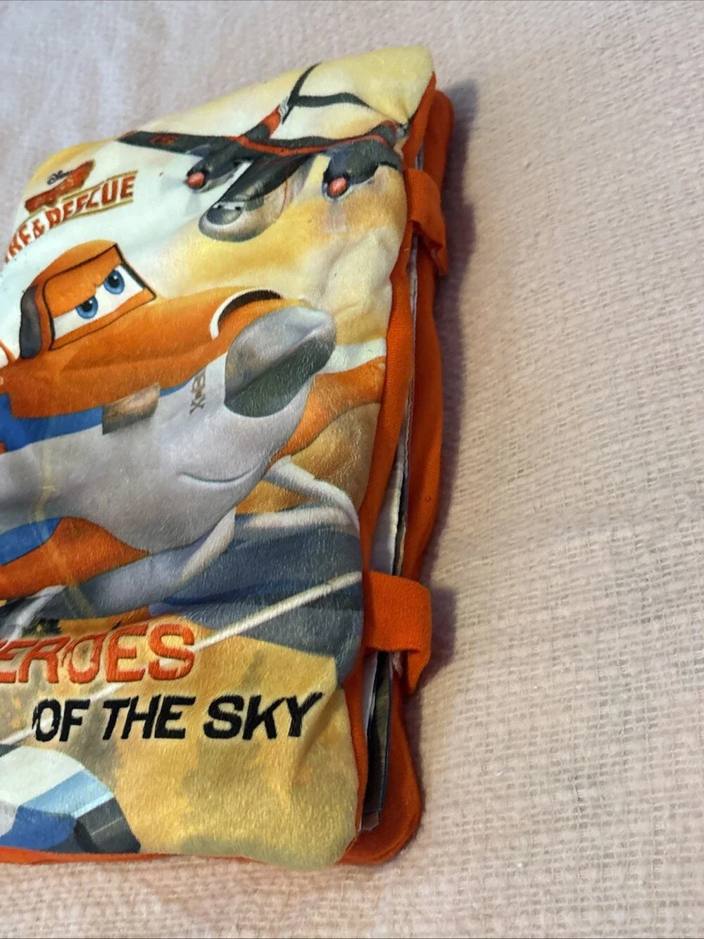 Disney Planes Fire & Rescue Heroes Of The Sky Large Pillow 14” Plush Book